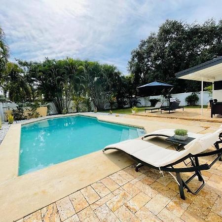 Tropical Oasis House Private Pool Family Yard Villa ฟอร์ต ลอเดอร์เดล ภายนอก รูปภาพ