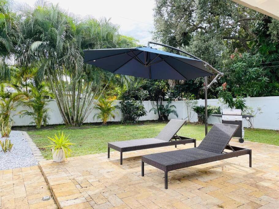 Tropical Oasis House Private Pool Family Yard Villa ฟอร์ต ลอเดอร์เดล ภายนอก รูปภาพ